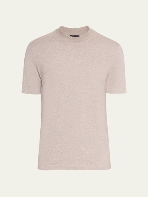 Men's Cotton and Cashmere Slim-Fit Crewneck T-Shirt