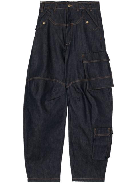 Rosalind tapered cargo jeans