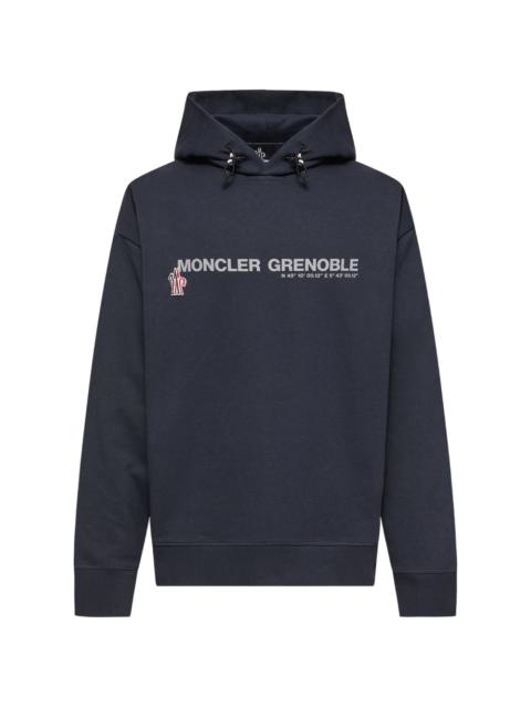 logo-print hoodie