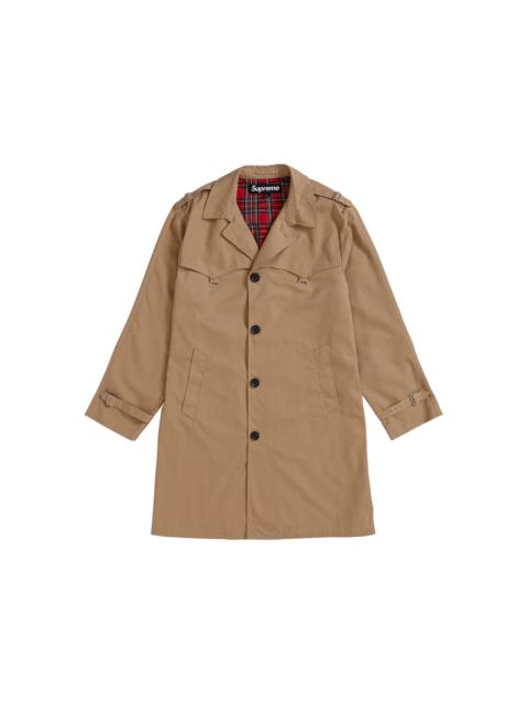 Supreme D-Ring Trench Coat Tan