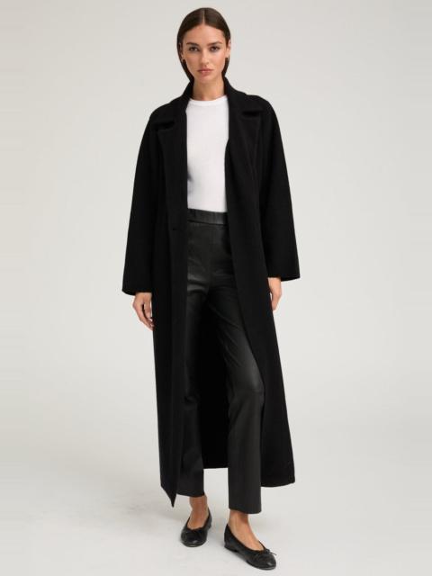 BLACK CASHMERE CLASSIC COAT