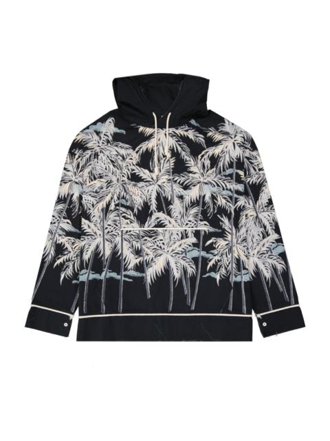 Hooded Printed Shirt