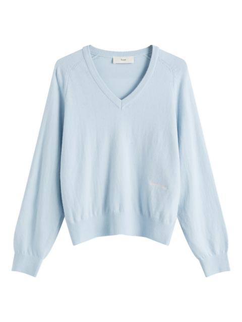 DUNST Unisex Loose V-Neck Sweater