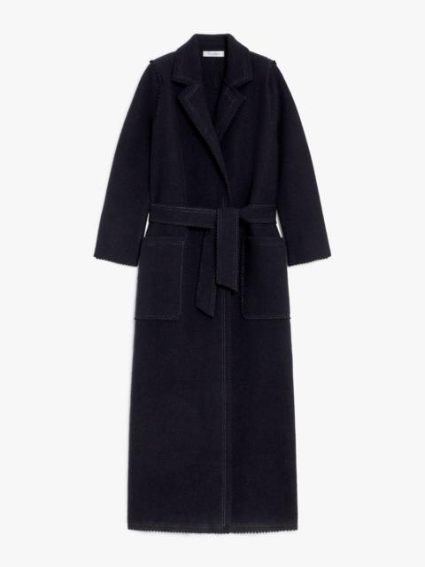 JENE Wool and cashmere knit coat