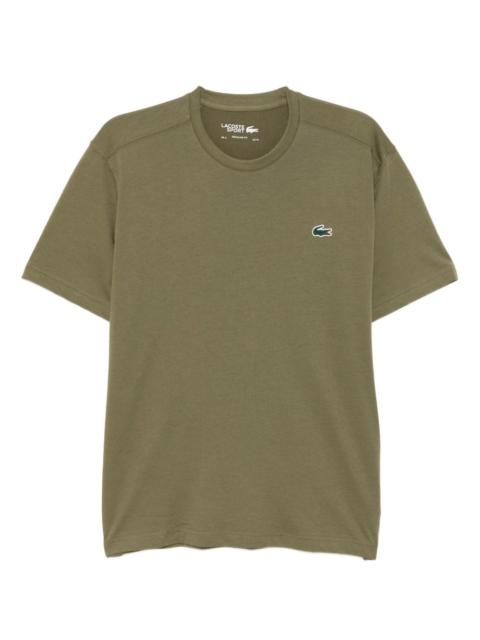 logo-embroidered T-shirt