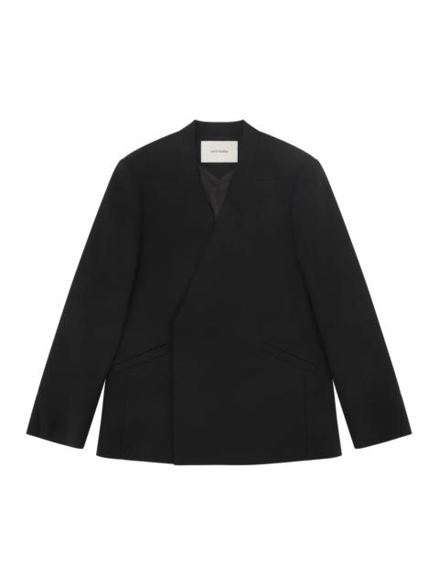 COMMON TAILORED JACKET BLACK WOOL