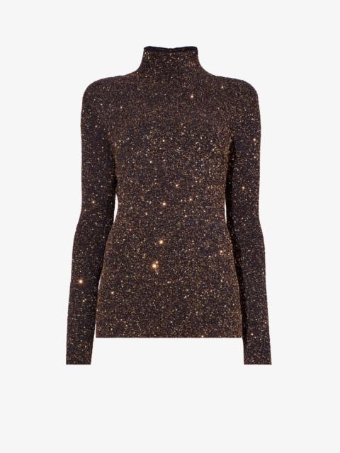 Sequin Knit Sweater
