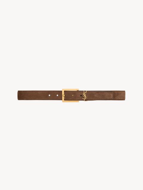 CASSANDRE BELT IN SUEDE