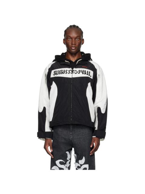 Black & Off-White Rider Jacket