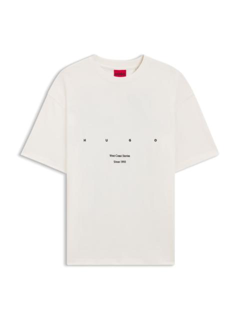 COTTON-JERSEY T-SHIRT WITH LA ARTWORK