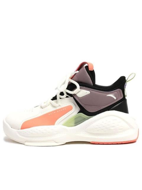 (WMNS) ANTA Badao Mid 'White Black Purple' 122048080-9