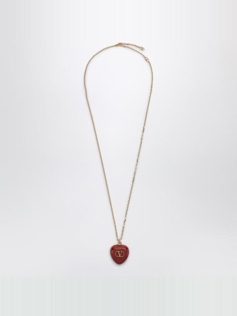 Coeur Royal red necklace