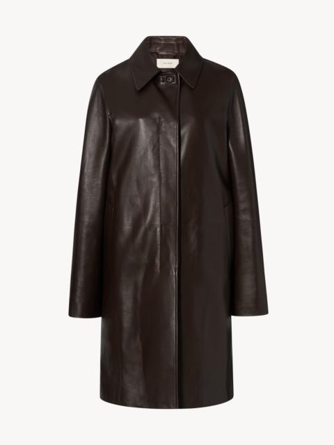 Gracia Coat in Leather