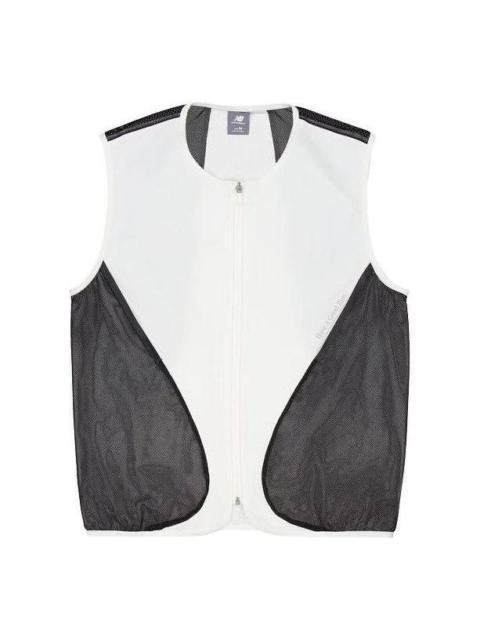 New Balance Vest With Mesh Pocket 'White' NJE25081-CRE