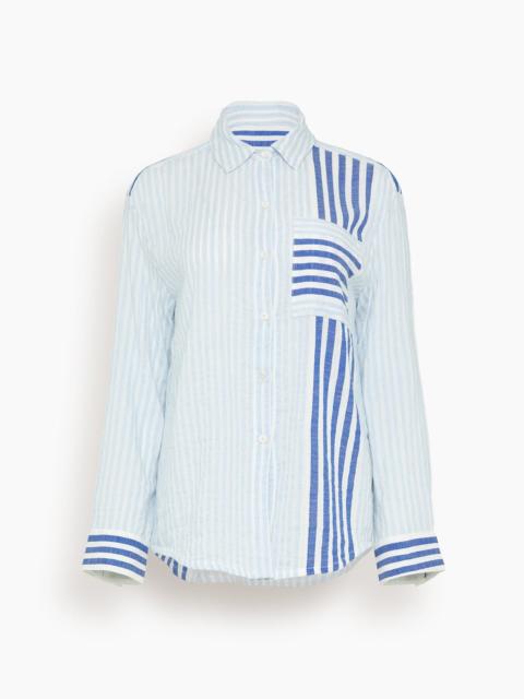 Aisha Shirt in Shemizi Blue