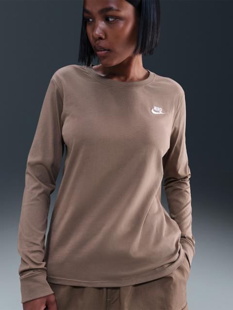 Nike Sportswear Club Women's Long-Sleeve T-Shirt