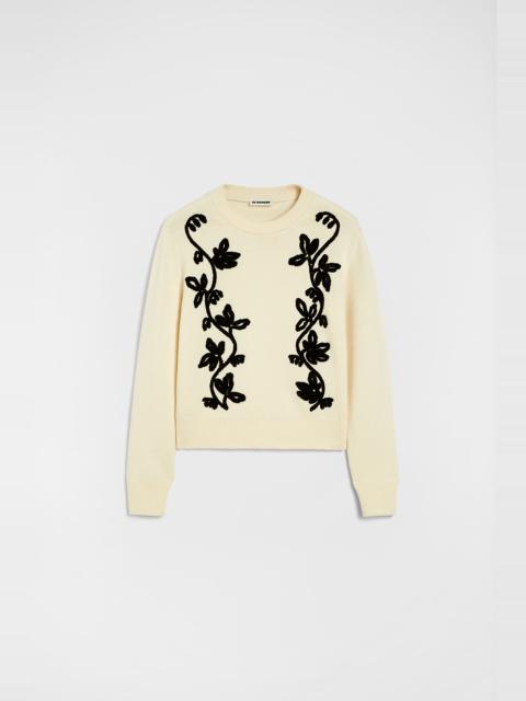 Wool Embroiderd Sweater