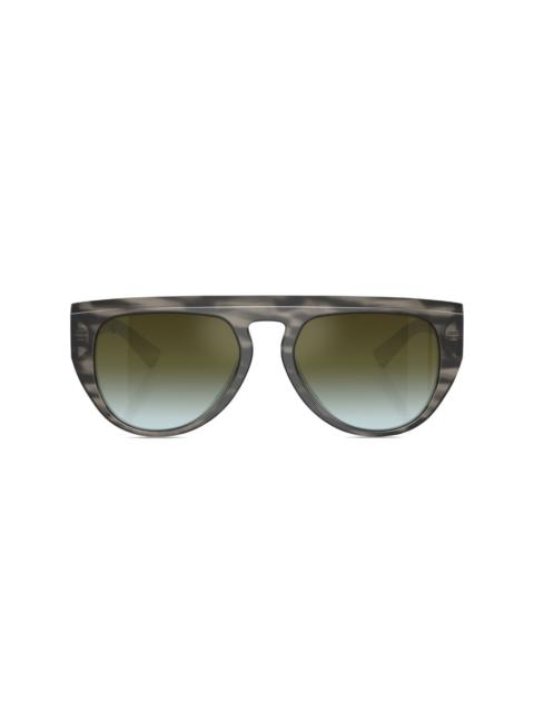pilot-frame sunglasses