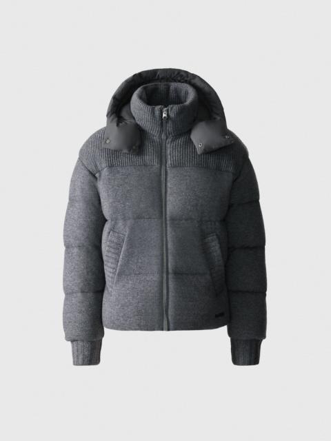 GRIFFEN Cashmere-Blend Down Jacket with Removable Hood
