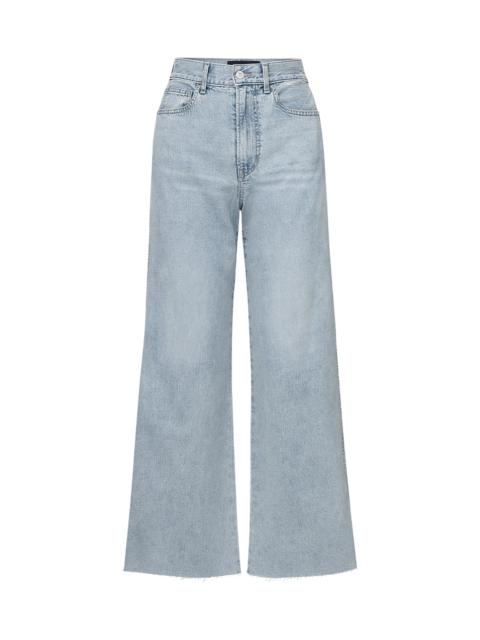 TAYLOR CROPPED WIDE-LEG JEAN