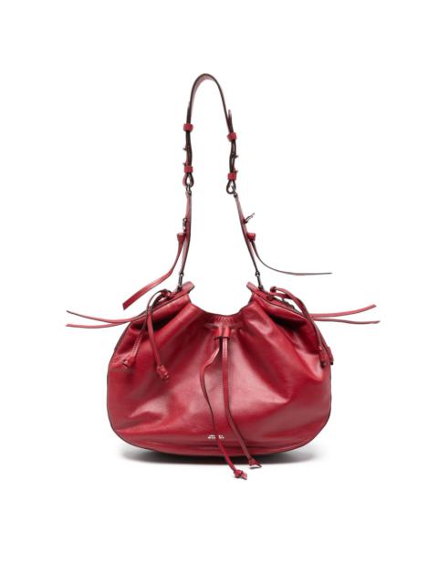drawstring shoulder bag
