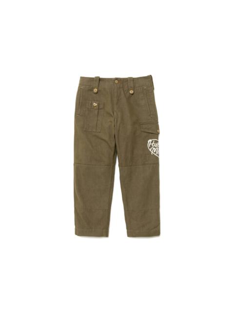 Human Made Military Denim Cargo Pants Olivedrab