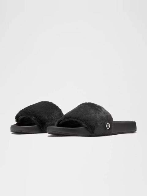 Women's Restfeel Faux Fur Slide