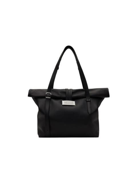 Black Paper Shoulder Medium Bag