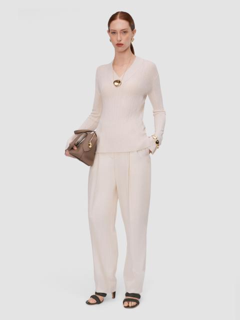 Jardin Silk Cotton Rib Jumper