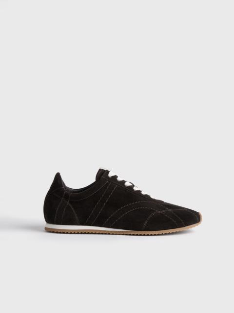 Flex suede sneakers umber