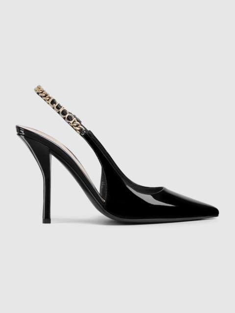 Gucci Signoria slingback pump
