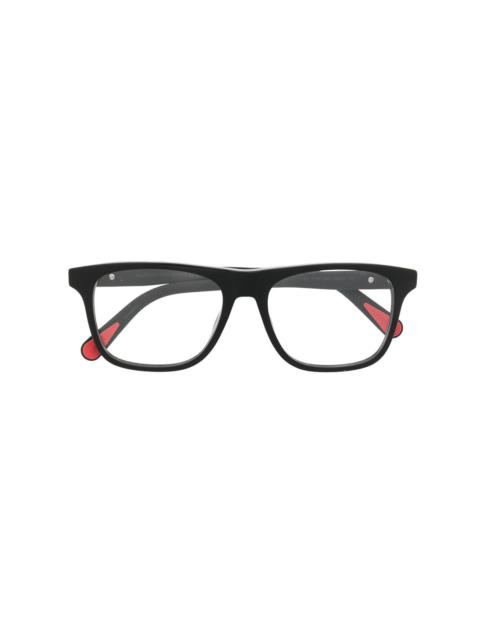 rectangle-frame optical glasses