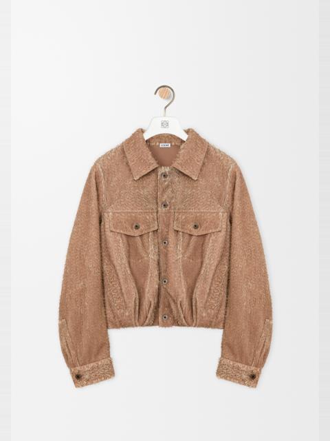 Jacket in nappa lambskin