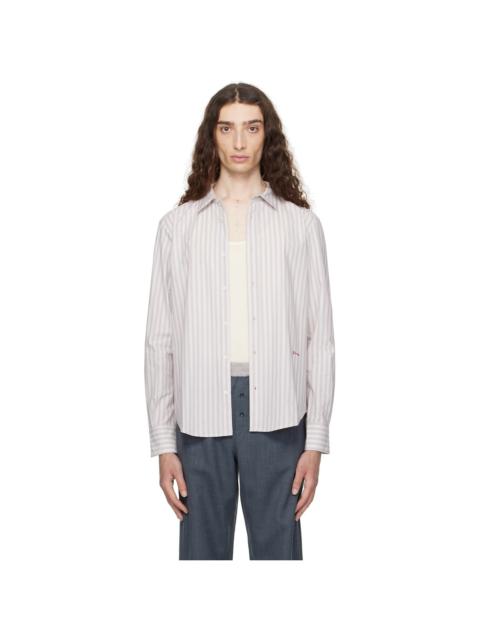 Gray & Red Zigo Shirt