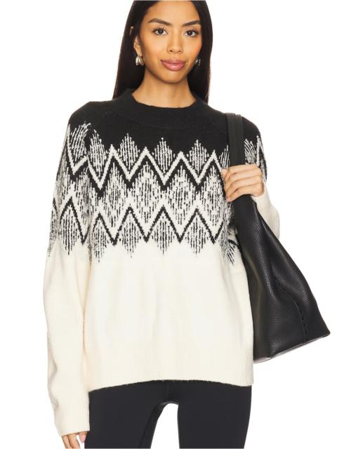 Siren Relaxed Jacquard Sweater