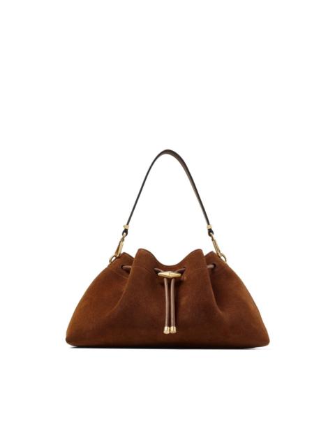 Cinch M suede shoulder bag