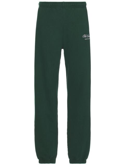 x Hotel Carlyle Script Embroidered Sweatpant