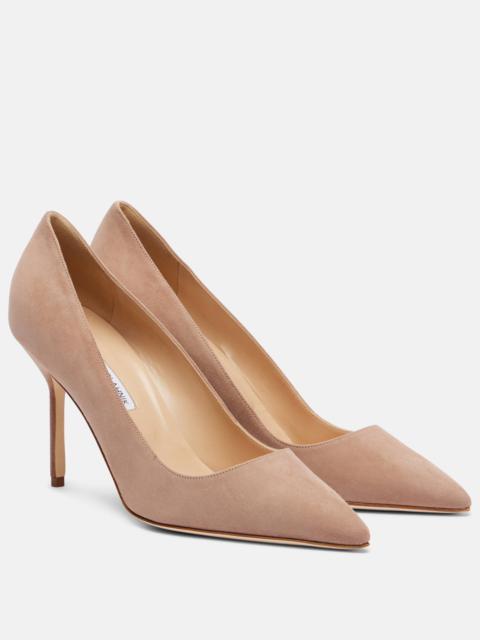 BB 90 suede pumps