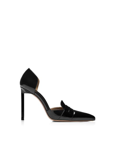 PATENT LEATHER EVA D'ORSAY PUMP