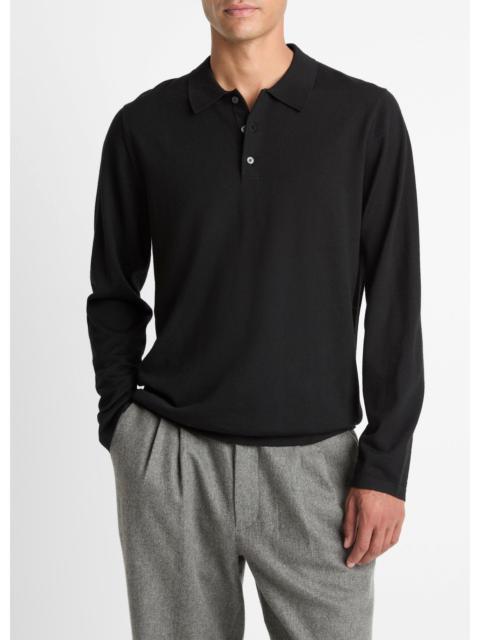 Wool Polo Sweater