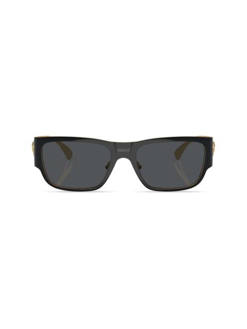 rectangle-frame sunglasses
