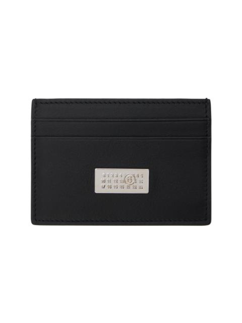 Black Numeric Card Holder