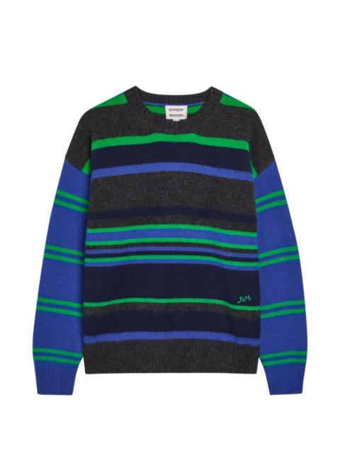 striped long-sleeve jumper