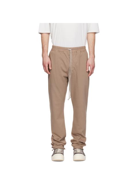 Taupe Temple Berlin Drawstring Sweatpants