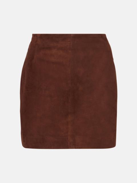 Remi suede miniskirt