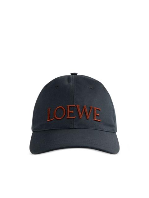 logo-embroidered baseball cap