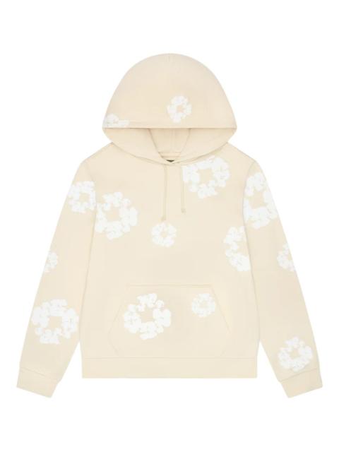 Cotton Wreath long-sleeve hoodie