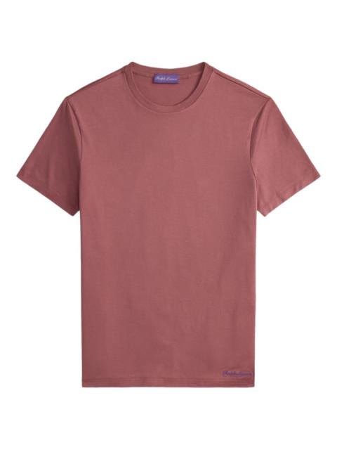 Lisle crew-neck T-shirt