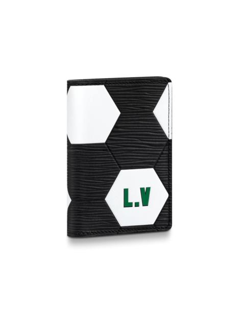 Louis Vuitton Pocket Organizer Hexagonal FIFA World Cup Noir