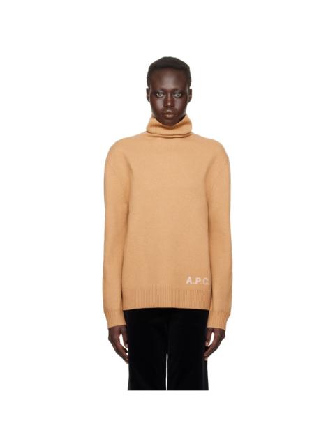 Tan Walter Turtleneck
